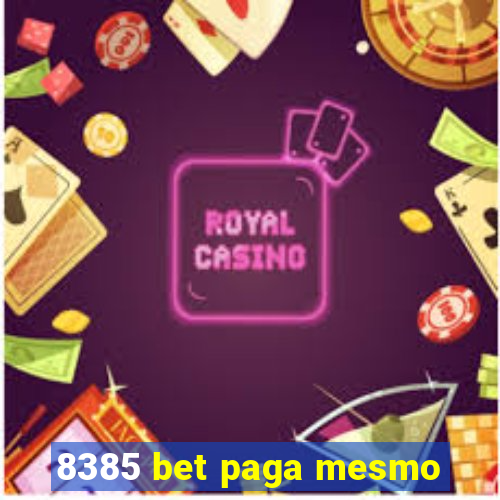 8385 bet paga mesmo